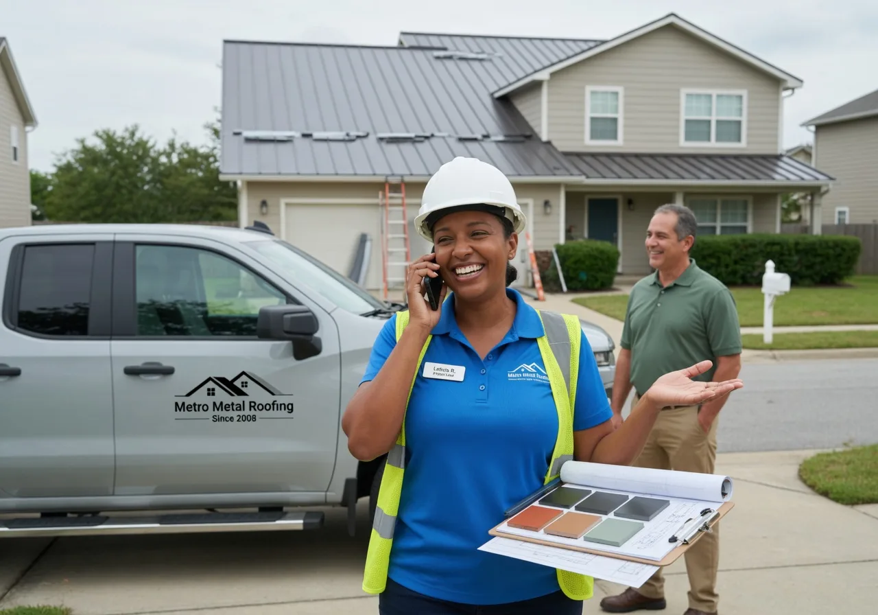 Storm Damage Metal Roof Repair in Brush Valley, PA